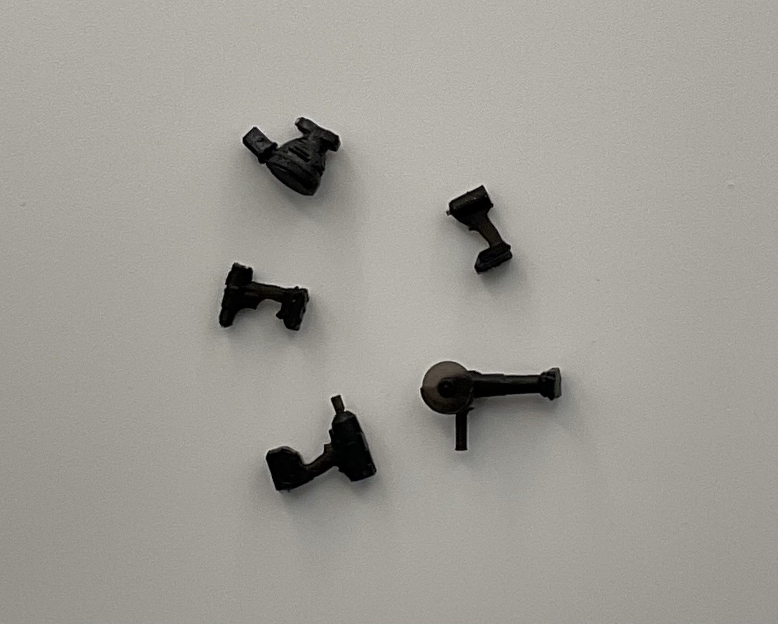 1/25 Scale Garage Shop Tools – Limited Black Run – 5 Piece 3D Resin Set - Image 3