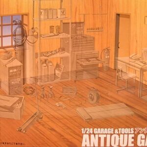 FUJIMI - ANTIQUE GARAGE - GARAGE & TOOLS SERIES #12 - 2004 - 1:24 - KIT #11104