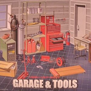 FUJIMI - GARAGE & TOOLS - AUTO SHOP - 2005 VINTAGE MODEL - 1:24 - KIT #GT-15