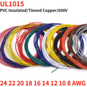 8AWG - 24AWG Stranded Automotive Equipment Cable PVC Electrical Wire 11 Color
