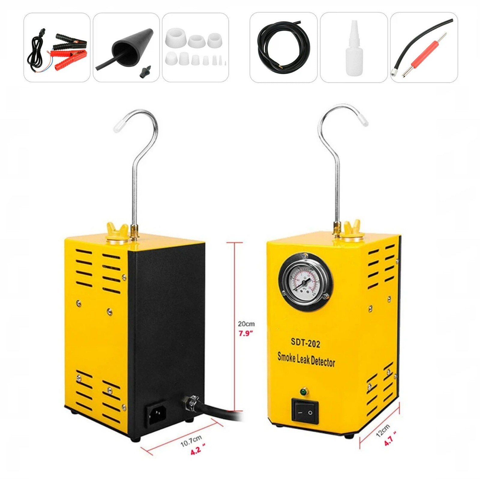 Automotive Smoke Detector SDT-202 Car Motorcycle System Leak Detection Equipment