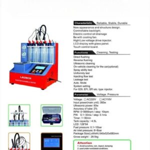 Automotive Engine Injector Tester 10kg Pressure Testing and Cleaning Equipment