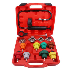 Automotive Radiator Pressure Tester Kit Car Leak Detector Tool Vacuum Purge Set