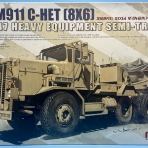 Meng SS-013 1/35 U.S. M911 C-HET (8x6) and M747 Heavy Equipment Semi-Trailer