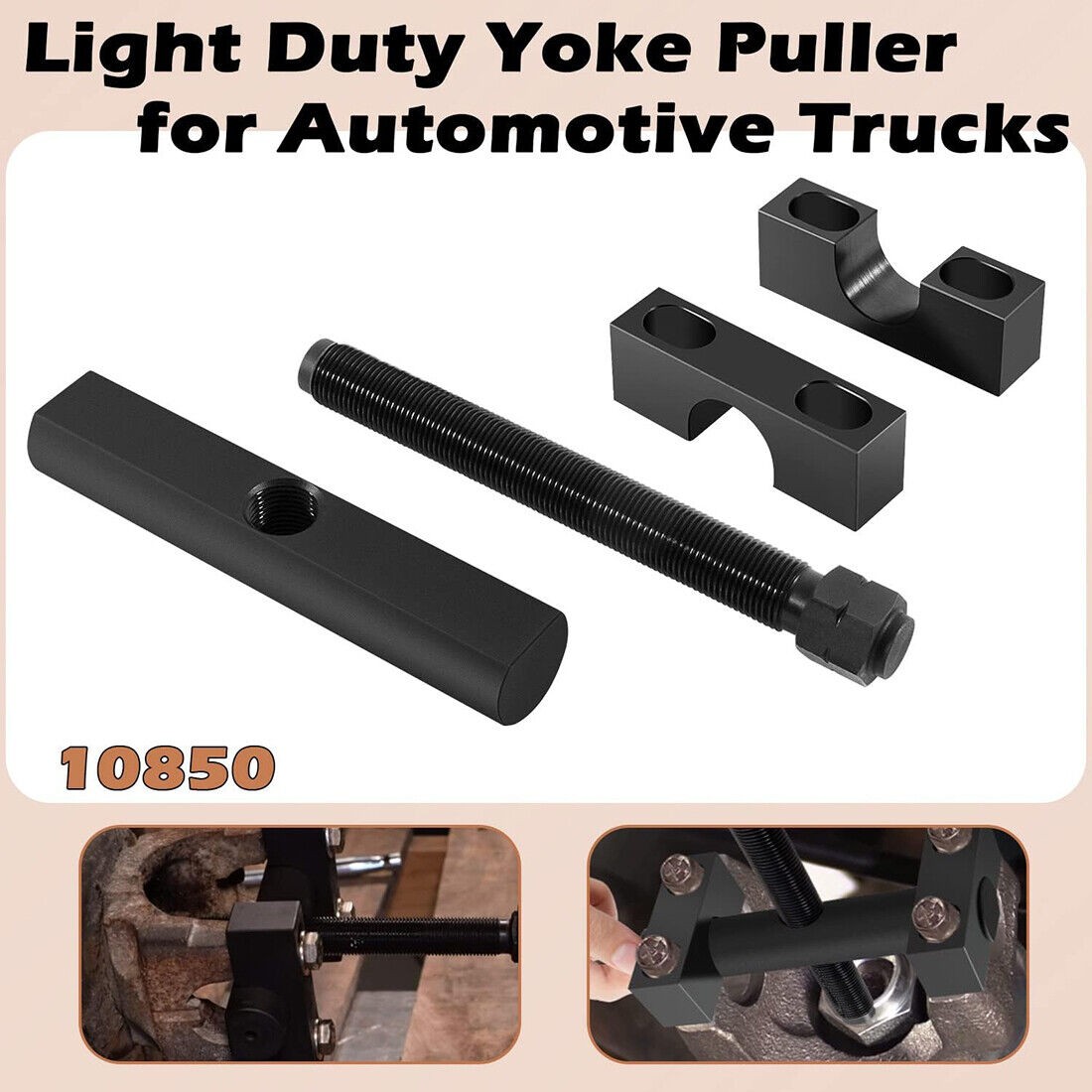 Tool Automotive Heavy Duty Yoke Puller 10850 for Class 1-2 Trucks Cars Equipment