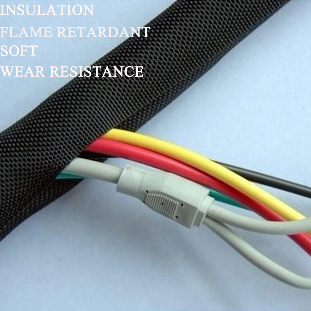 Automotive Wiring Loom Cable Sleeve Cabling Management Wire Harness Wrap Lot - Image 5