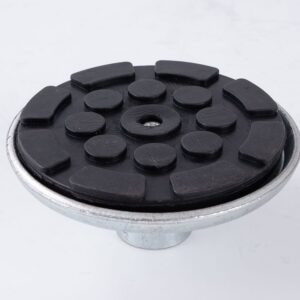 For Atlas Automotive Equipment Round Lift Pad With Rubber Pad (1 1/2" Peg)