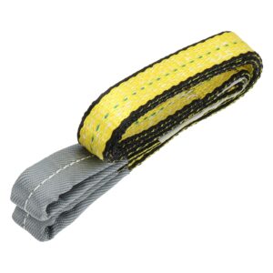 2-Ply 1"x3ft Lift Strap 31001bs Polyester Tie Down Web Straps Yellow