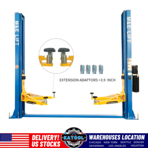 M&E 10000 lbs Two Post Lift 2-Post Lift Auto Lift Auto Car Lift Hoist Equipment
