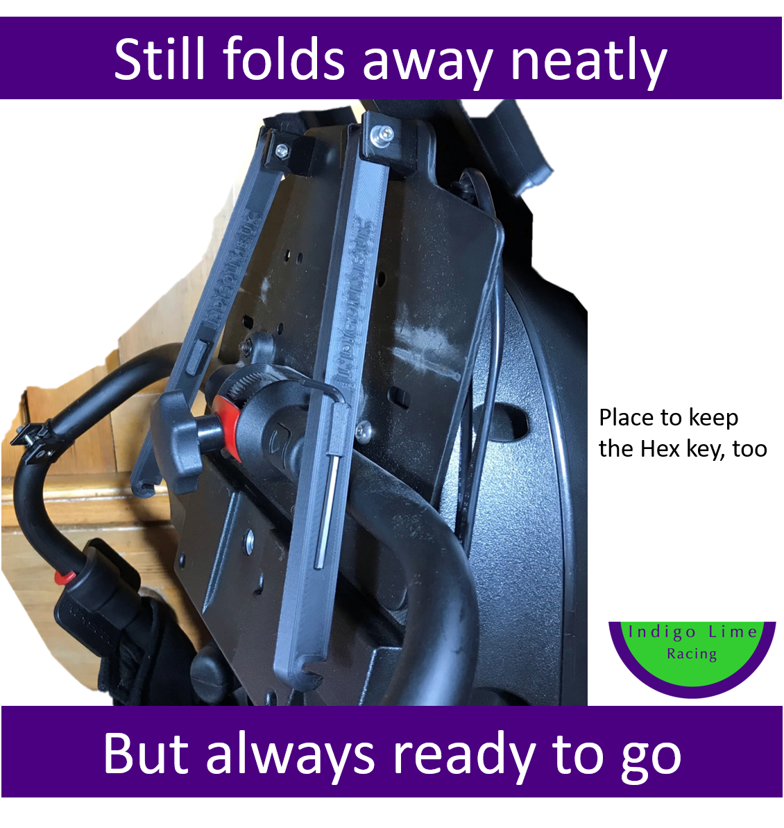 Playseat Challenge Wheel Plate Structural Reinforcement braces. Pro. Gen1 - Image 3