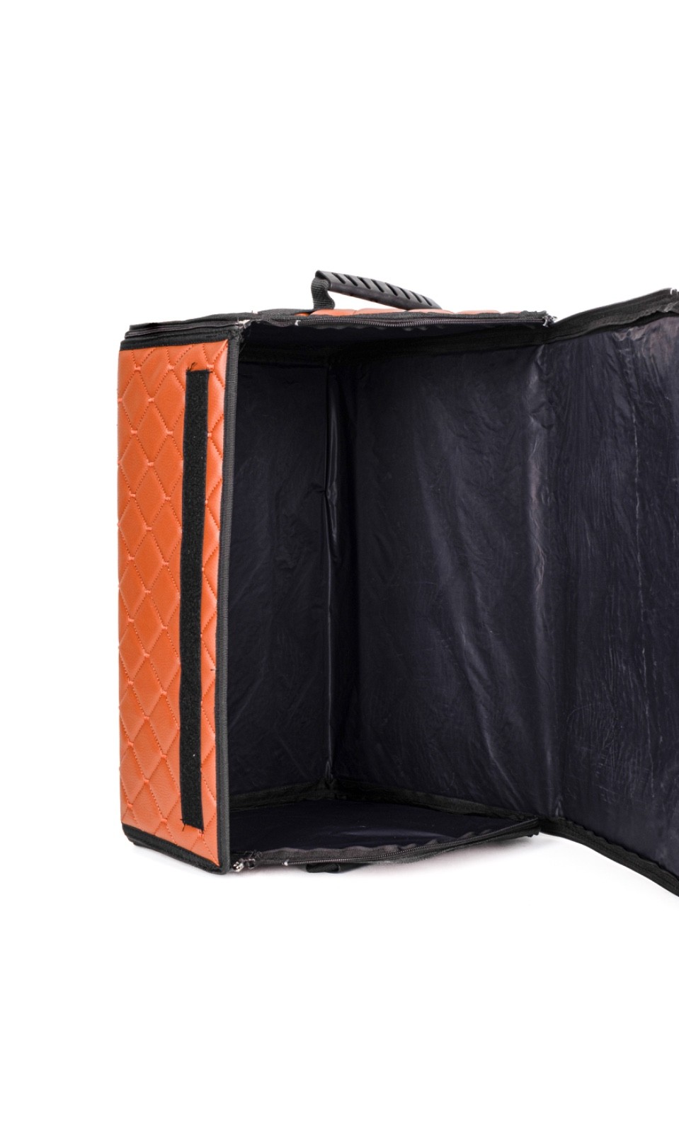 Automotive Cargo Storage Box – (Taba Color) Leather Quilted Design - Image 5