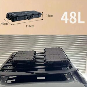 Cargo Cases Waterproof Car Roof Mount Travel Off Road Storage Case Luggage Box