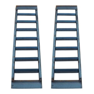 Pair (2) Steel Trailer Loading Ramps - Lowboy Dump Equipment-10,000 lb capacity