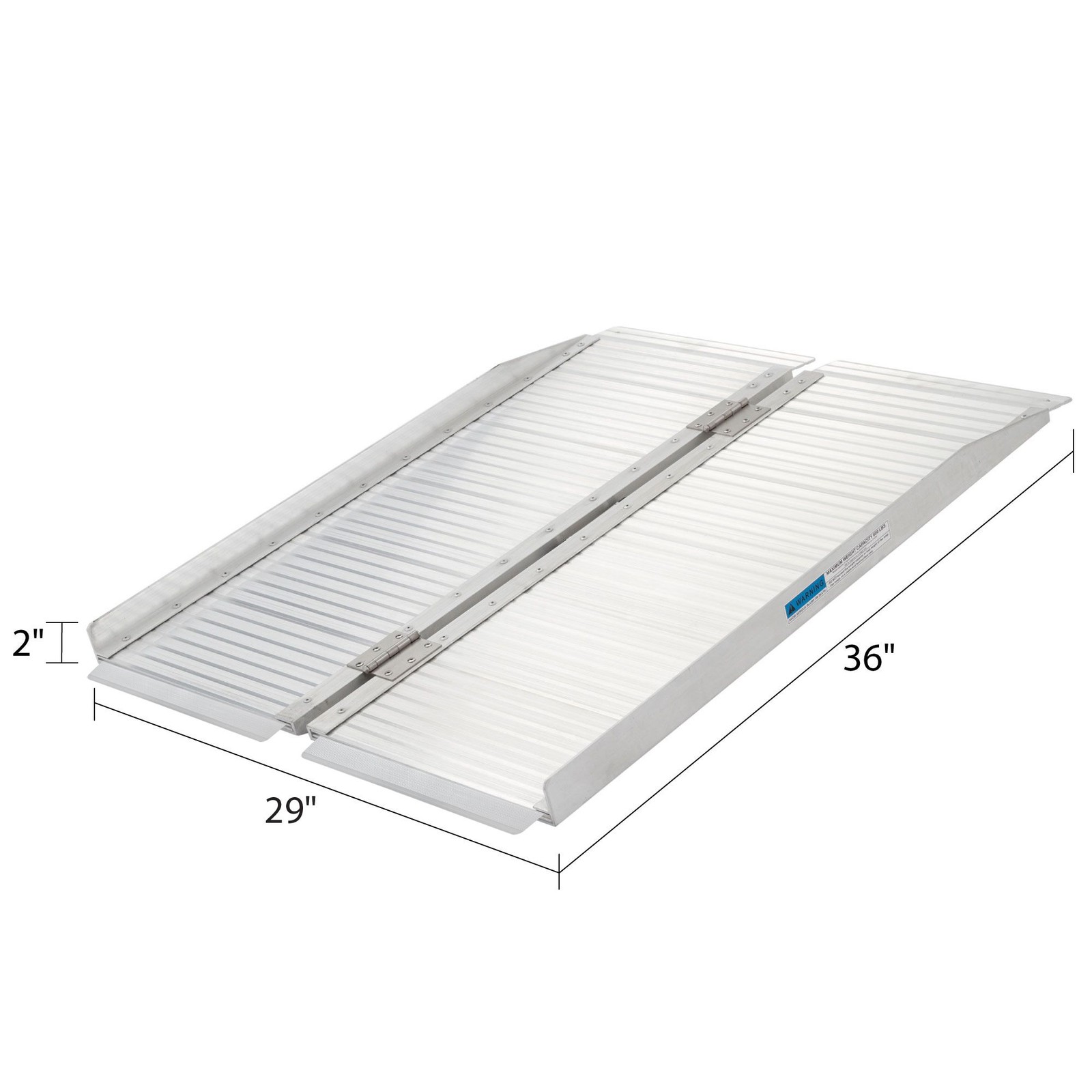 Silver Spring SCG-3 Folding Mobility and Utility Ramp-600lb. Capacity, 3'Long - Image 5