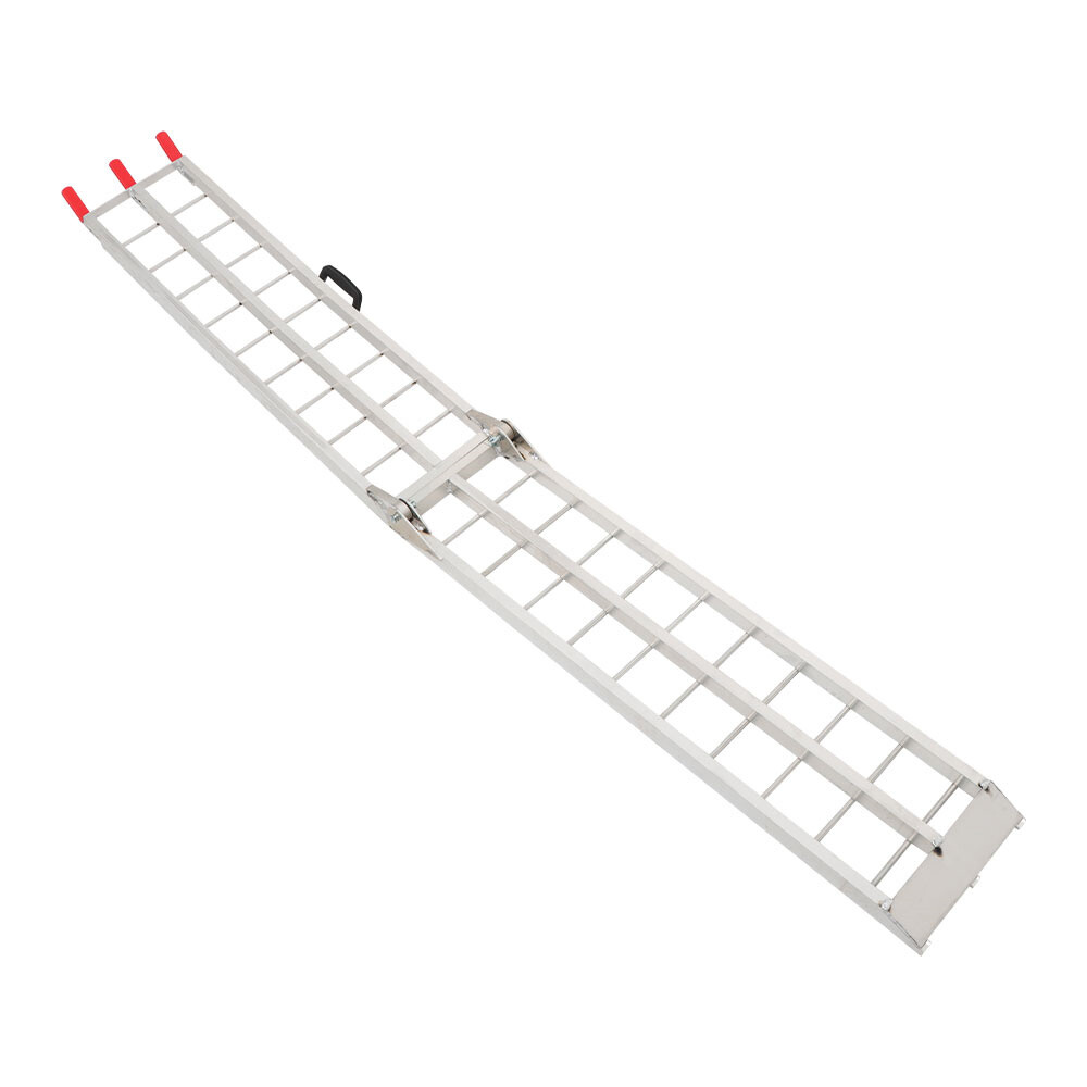 2 × Aluminum Ramp 1500 LBS Foldable Loading Ramps For Pickup Trucks Bed - Image 5