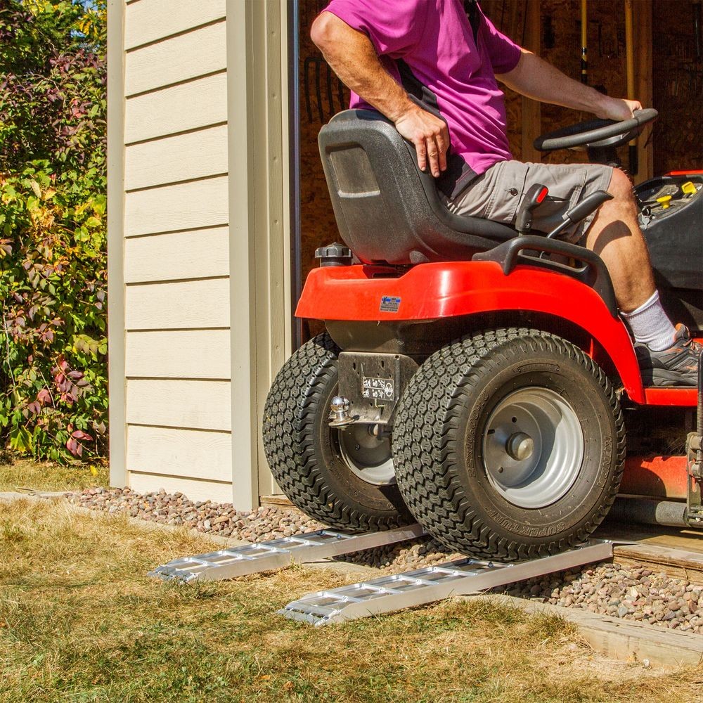 Guardian Dual Runner Shed Ramps - 750 lb. Per Axle Capacity - Image 2