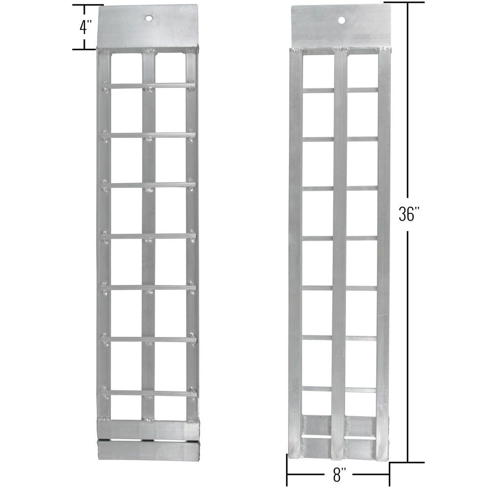 Guardian Dual Runner Shed Ramps - 750 lb. Per Axle Capacity - Image 3