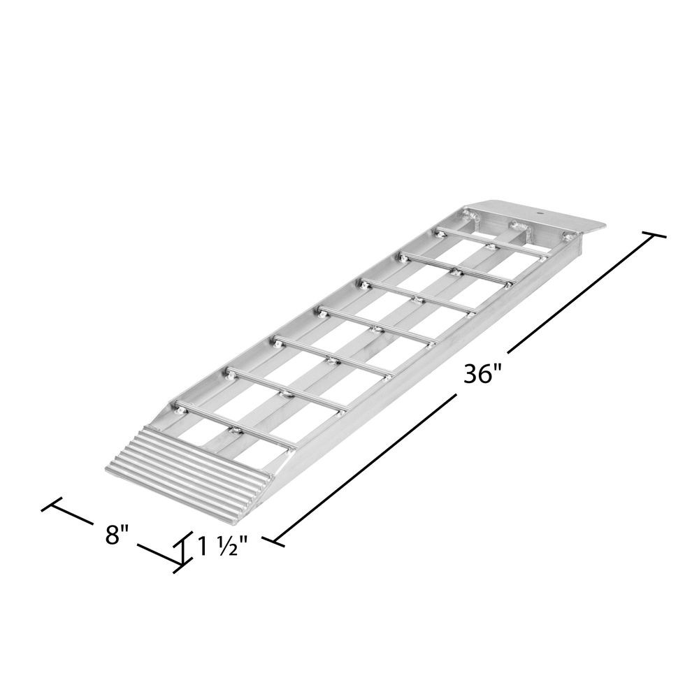 Guardian Dual Runner Shed Ramps - 750 lb. Per Axle Capacity - Image 4