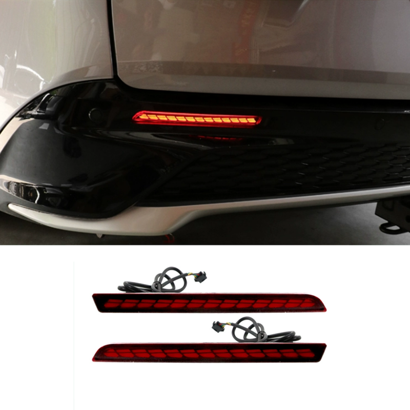 For 2021-2026 Toyota Sienna LED Rear Fog Light Tail Bumper Light Sets 2pcs