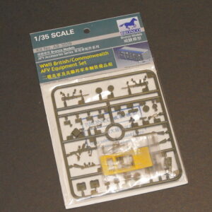 Bronco Model kit AB3509 1/35 WWII British/Commonwealth AFV Equipment Set