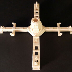 Custom-Scales 1/35 Behelfslafette Makeshift Mount for Heavy Combat Equipment