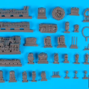 Black Dog 1/35 US Stryker WINT-T A Accessories Set with Equipment for Trumpeter