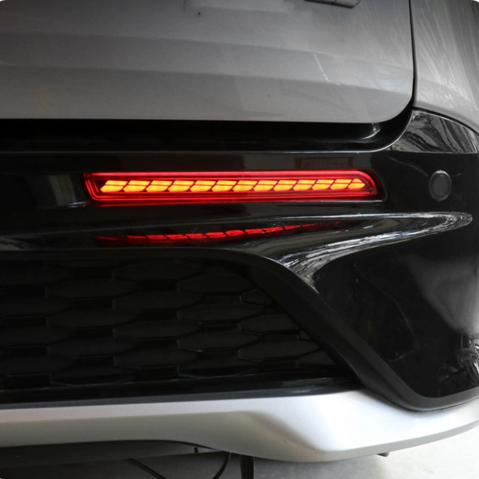 For 2021-2026 Toyota Sienna LED Rear Fog Light Tail Bumper Light Sets 2pcs - Image 5