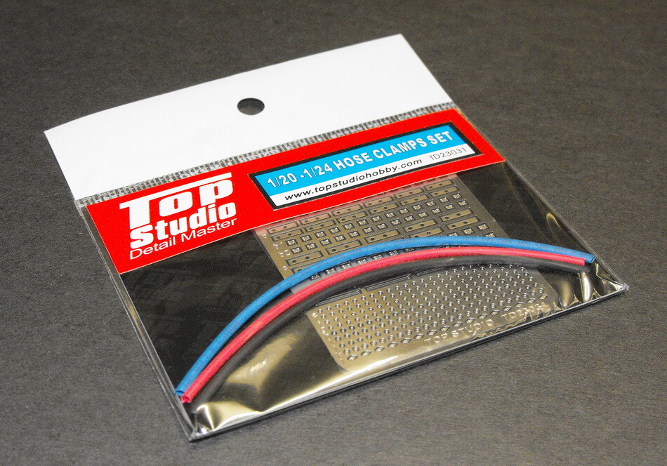 Top Studio 1/20 & 1/24 Hose Clamps Set