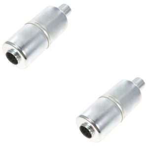 Set of 2 Universal Motorcycle Exhaust Garden Equipment Engine Muffler