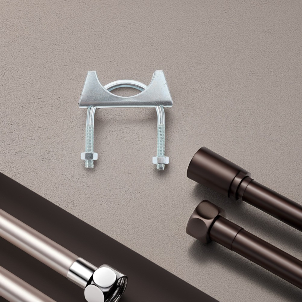 Automotive Equipment Motorcycle Clamp Mount Band Automobile Exhaust Pipe - Image 2