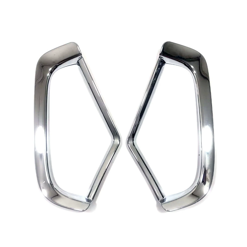 ABS Chrome Front Fog Light Cover Trim 2pcs for Toyota RAV4 2019-2025 - Image 4