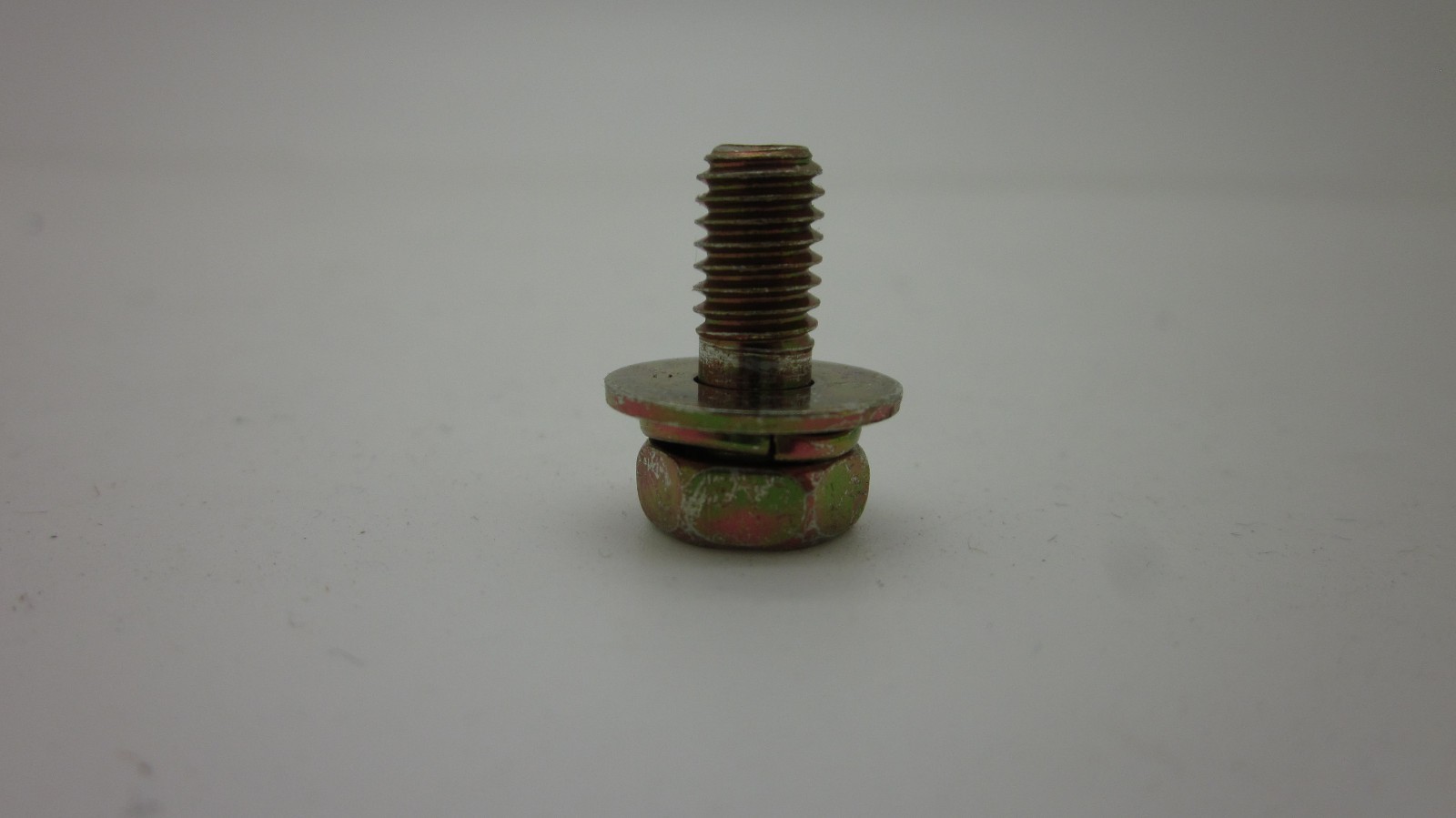 1000 x METRIC M6 x 10mm BOLT With WASHER AND SPLIT WASHER STEEL AUTOMOTIVE - Image 3