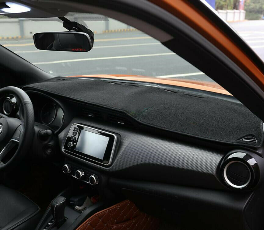 DashMat Dashboard Cover Dash Cover Mat Black 1pc For NISSAN KICKS 2017-2023 - Image 3