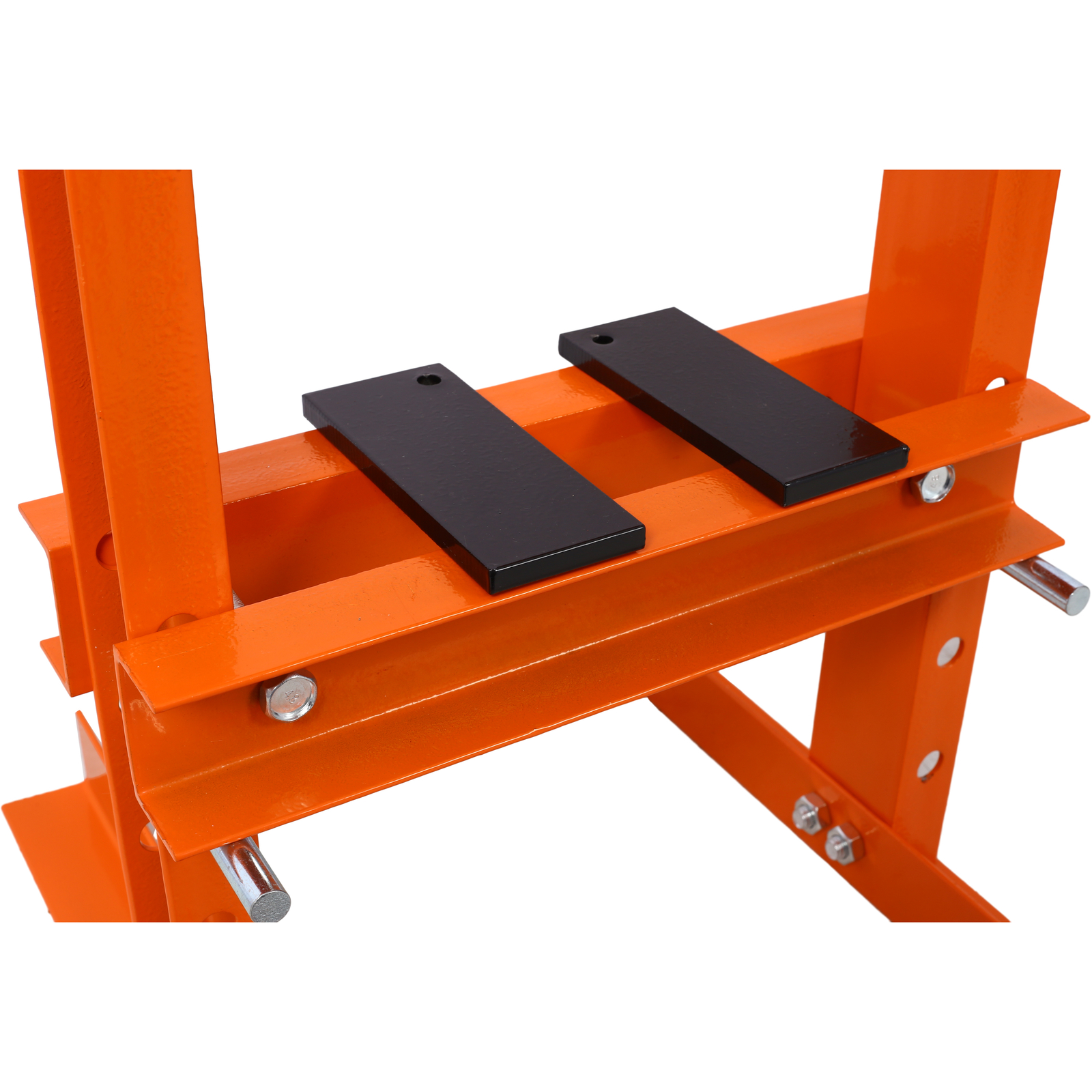 Hydraulic Shop Press 6 Ton with Press Plates H-Frame Benchtop Press Stand orange - Image 4