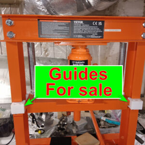 Hydraulic Shop Press 12 Ton Guides