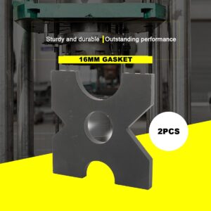 2-Pcs Shop Press Plate H Frame Hydraulic Shop Press Plate 20 Ton 32 Ton 18*18cm