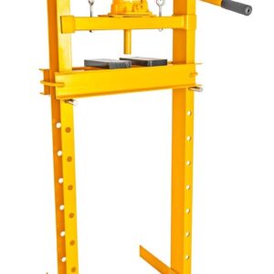 JEGS 81515 12-Ton Hydraulic Shop Press Floor Mount