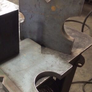 10x10x1.25 Steel Shop Hydraulic press plates AR400 Strongest Available