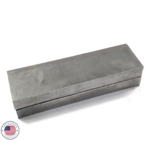 20 Ton Steel Shop Press Bed Plates Parallels, H-Frame Arbor 1"X 3"X 12" Set