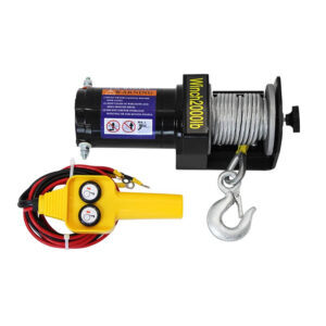 Electric Winch Vehicle-Mounted Winch 12V/24V Automotive Winch Hoist Winch