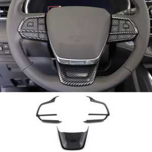 Carbon fiber internal Steering Wheel Trim For 2021-2026 Toyota Sienna