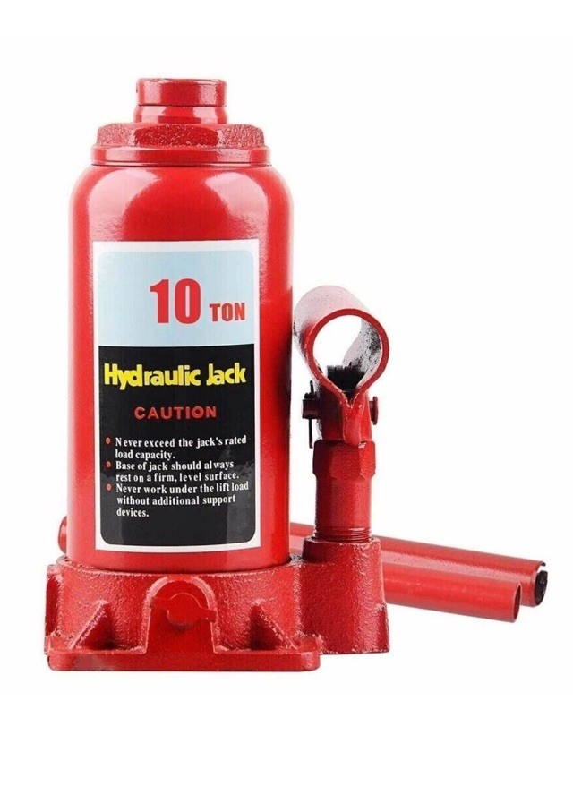 Hydraulic Bottle Jack 10 TON Low Profile Automotive Shop Axle Jack Hoist Lift
