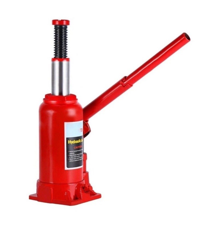 Hydraulic Bottle Jack 10 TON Low Profile Automotive Shop Axle Jack Hoist Lift - Image 2