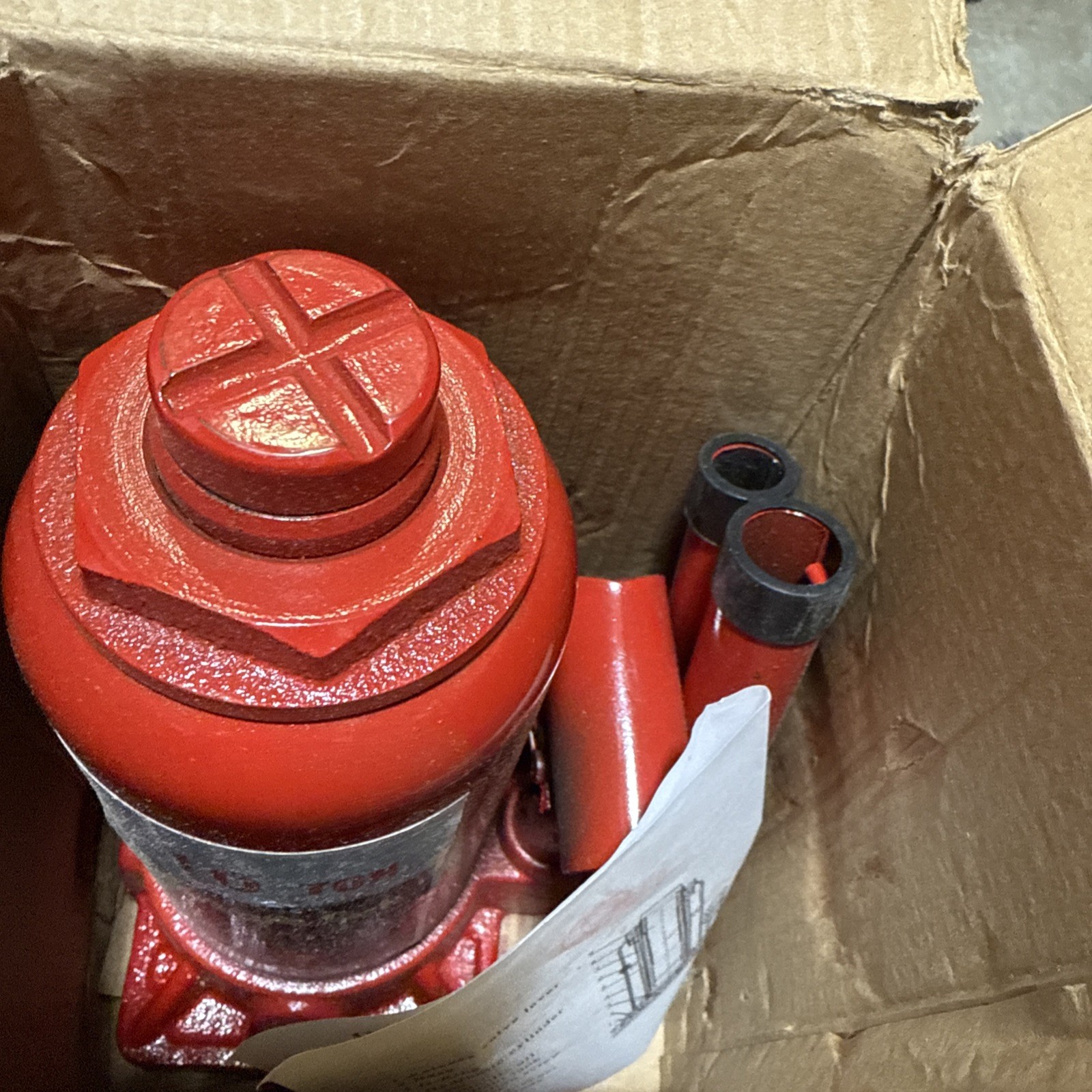 Hydraulic Bottle Jack 10 TON Low Profile Automotive Shop Axle Jack Hoist Lift - Image 3