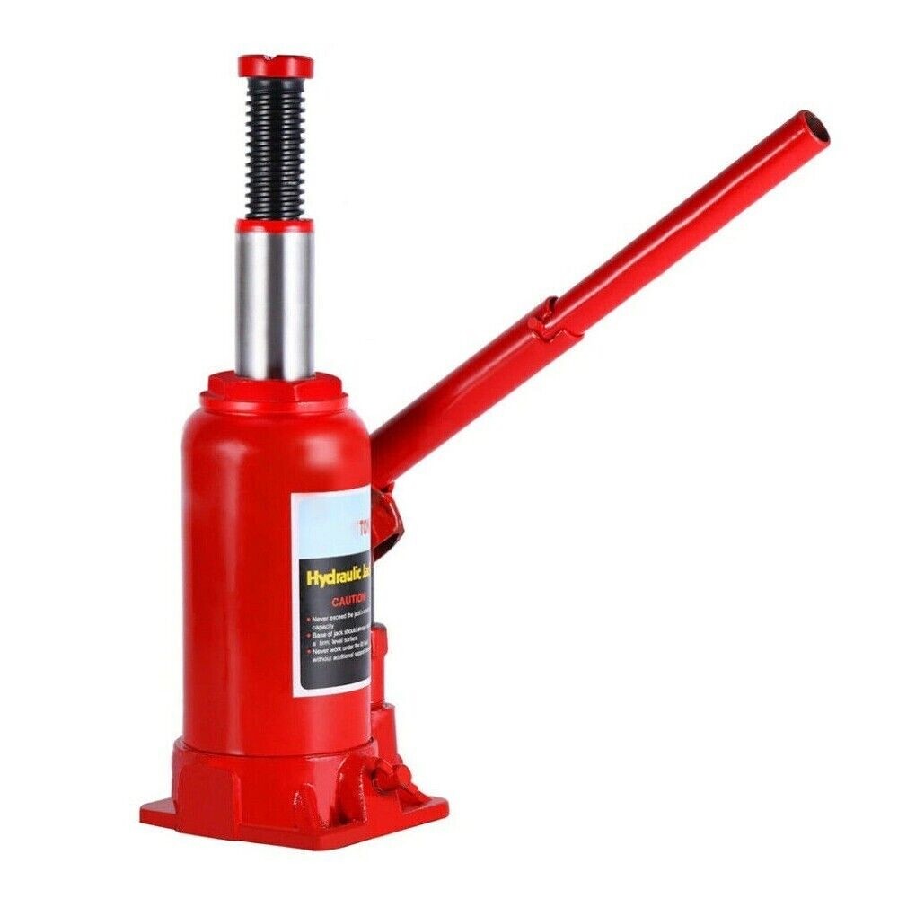 Hydraulic Bottle Jack 10 TON Low Profile Automotive Shop Axle Jack Hoist Lift - Image 3