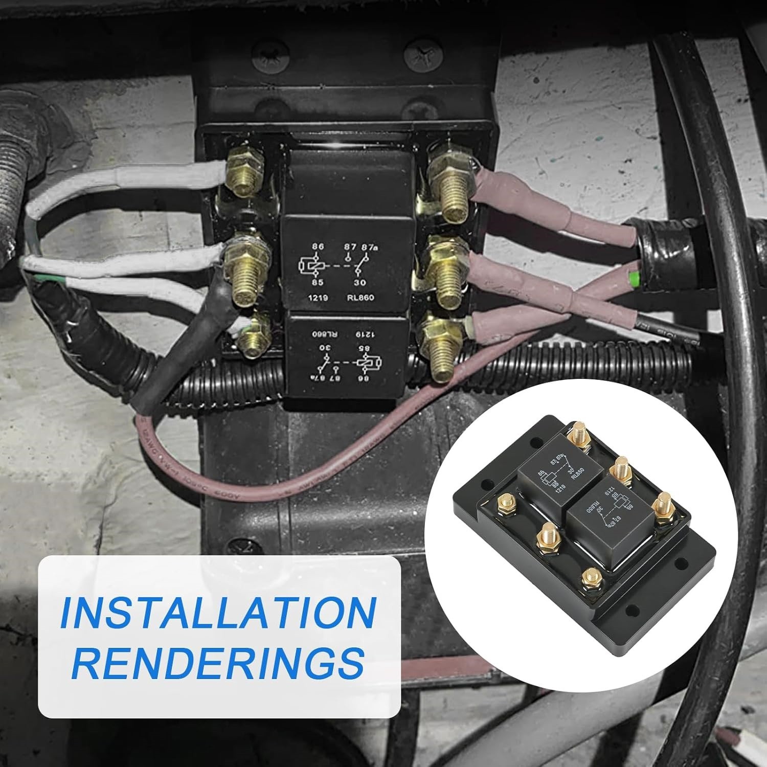 Forward & Reverse Relay Module for Lift Tarp Winch Hoist Hatches Snow Plow Crane - Image 4