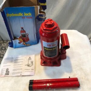 Hydraulic Bottle Jack 10 TON Low Profile Automotive Shop Axle Jack Hoist Lift