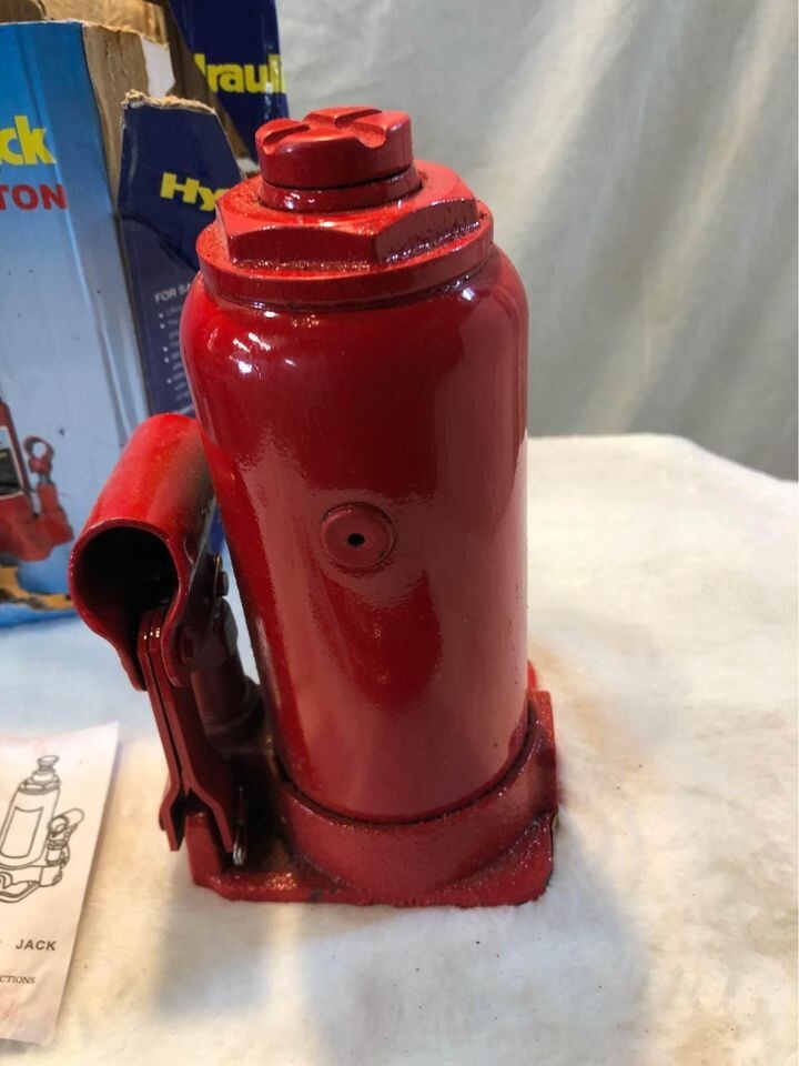 Hydraulic Bottle Jack 10 TON Low Profile Automotive Shop Axle Jack Hoist Lift - Image 3