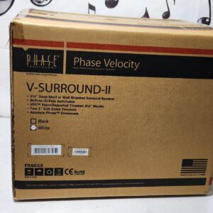 Phase Tech Velocity V-Surround-II Audio Speaker Pair. Audiophile approved! Crisp
