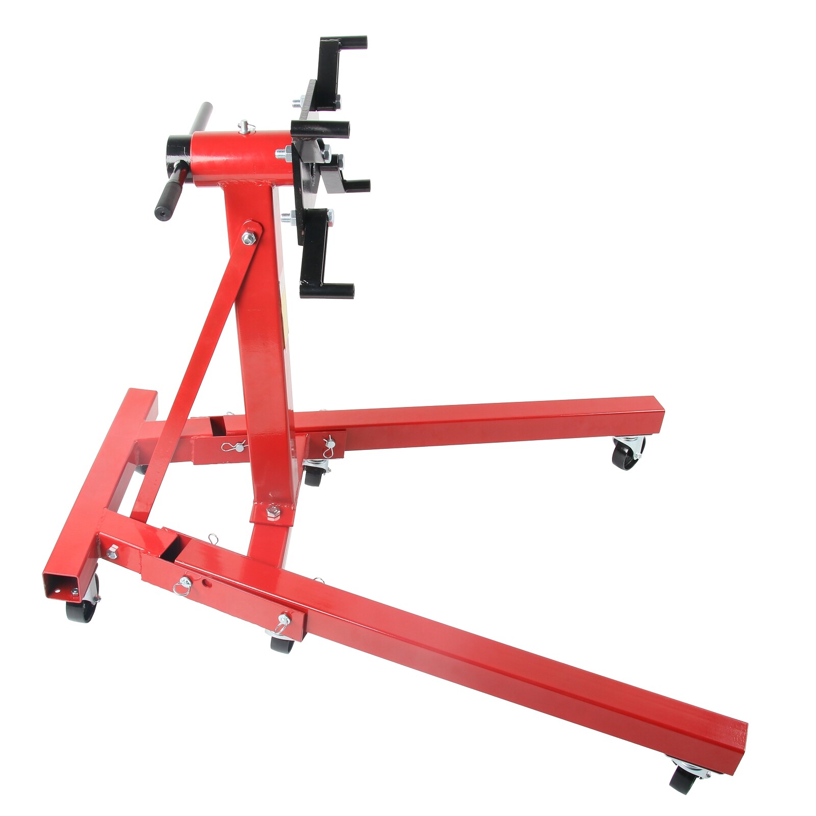 2000LBS Engine Stand Folding Motor Hoist Dolly Mover Auto Repair Jack - Image 4